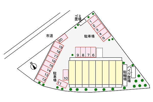 HeiStadt ｜大阪府吹田市長野西(賃貸マンション1DK・5階・36.73㎡)の写真 その26