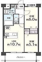 MRレジデンス博多  ｜ 福岡県福岡市博多区東那珂3丁目（賃貸マンション2LDK・4階・49.36㎡） その2