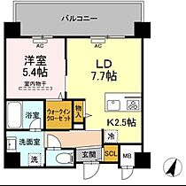 グランデール博多  ｜ 福岡県福岡市博多区美野島3丁目（賃貸マンション1LDK・7階・40.39㎡） その2