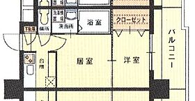 エステートモア薬院シャンブル  ｜ 福岡県福岡市中央区薬院2丁目（賃貸マンション2K・9階・24.99㎡） その2