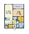 メゾンドリジェール2階7.4万円