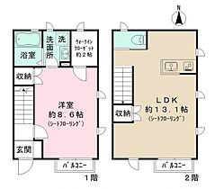 デザインメゾン小村井  ｜ 東京都墨田区立花4丁目5-1（賃貸アパート1LDK・1階・52.16㎡） その2