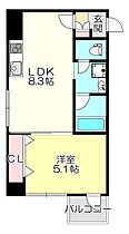 グランスイート  ｜ 大阪府東大阪市足代新町16-4（賃貸マンション1LDK・9階・31.45㎡） その2