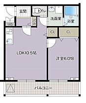 グラスロード石切  ｜ 大阪府東大阪市東石切町3丁目3-2（賃貸アパート1LDK・2階・38.92㎡） その2