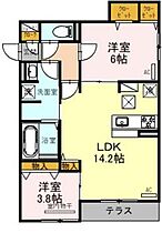 Clashist平野西East  ｜ 大阪府大阪市平野区平野西6丁目（賃貸アパート2LDK・1階・57.56㎡） その2