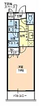 フジパレスヴィオレ  ｜ 大阪府東大阪市下小阪5丁目6-7（賃貸アパート1K・2階・24.00㎡） その2