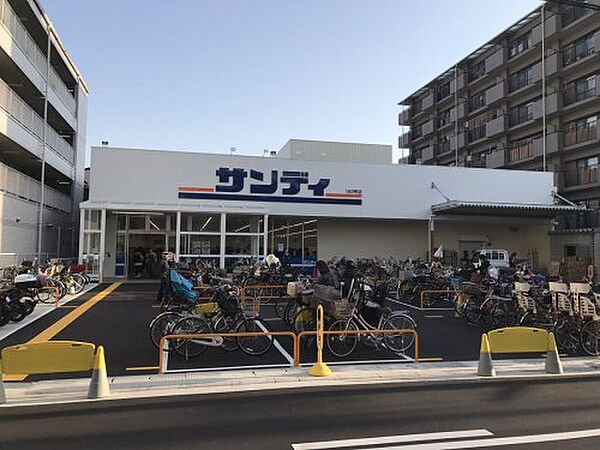 画像19:【スーパー】サンディ八戸ノ里店まで21ｍ