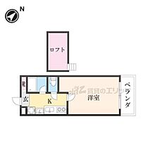 亀井参号館 203 ｜ 奈良県生駒郡三郷町立野南３丁目（賃貸マンション1K・2階・22.50㎡） その2