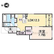 アストラル　ファインI 101 ｜ 奈良県桜井市大字西之宮（賃貸アパート1LDK・1階・50.14㎡） その2