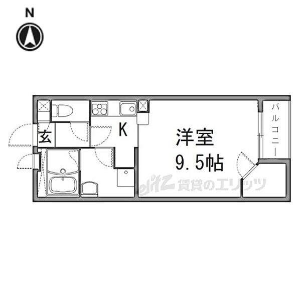 レオネクストシャローム 203｜奈良県大和郡山市今国府町(賃貸アパート1K・2階・30.84㎡)の写真 その2