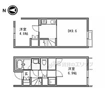 奈良県天理市岩室町（賃貸アパート2LDK・1階・50.65㎡） その2