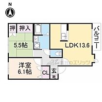 奈良県天理市櫟本町（賃貸アパート2LDK・2階・59.60㎡） その2