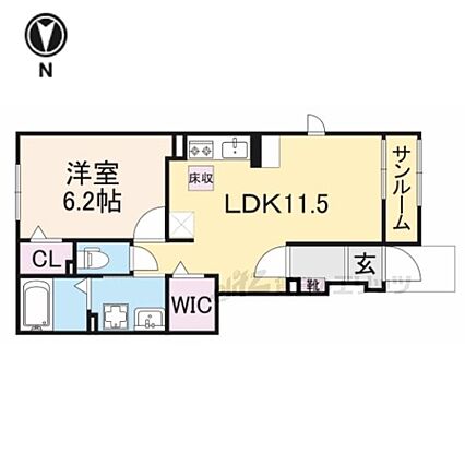 アビタシオンキャトル_間取り_0