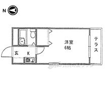 シティパレス21西大寺Ｐ－1 404 ｜ 奈良県奈良市西大寺新町１丁目（賃貸マンション1K・4階・15.60㎡） その2