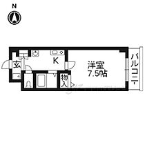 大阪府枚方市津田駅前１丁目（賃貸マンション1K・3階・22.86㎡） その2