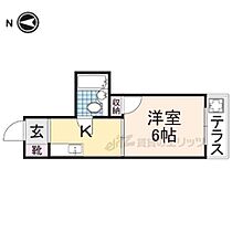 白樺ハイツ大宮I 203 ｜ 奈良県奈良市法華寺町（賃貸アパート1K・2階・23.00㎡） その2