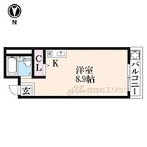 ＳＫＹマンション 202 ｜ 奈良県奈良市富雄北１丁目（賃貸マンション1R・2階・18.00㎡） その2