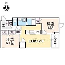 Ｋ’ｓコート奈良ウエスト 305 ｜ 奈良県奈良市神殿町（賃貸マンション2LDK・3階・56.89㎡） その2