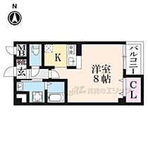 パレット法蓮 105 ｜ 奈良県奈良市法蓮町（賃貸アパート1R・1階・26.64㎡） その2