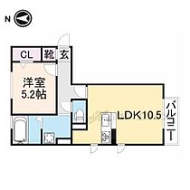 奈良県奈良市尼辻北町（賃貸アパート1LDK・1階・42.07㎡） その2