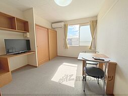 レオパレス三笠 211 2階1Kのリビング/ダイニング