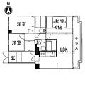シャンティーあやめ池1階6.5万円