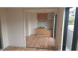 近鉄天理線 前栽駅 徒歩3分の賃貸アパート 1階2Kのリビング/ダイニング