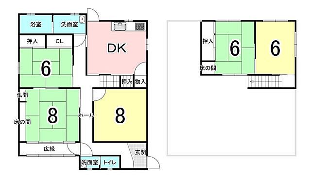 間取り 和歌山市金谷