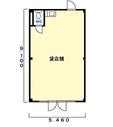 ルミネミワAの間取図画像