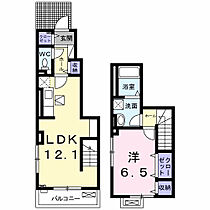 ブリーズ　Ｓ 105 ｜ 群馬県伊勢崎市宮子町3546-5（賃貸アパート1LDK・1階・51.34㎡） その2