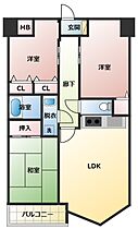 センチュリー本庄 204 ｜ 埼玉県本庄市南2丁目24-15（賃貸マンション3LDK・2階・56.70㎡） その2