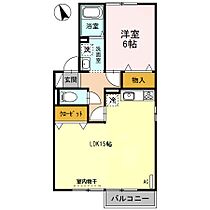 エメラルド 201 ｜ 埼玉県行田市佐間2丁目1-49（賃貸アパート1LDK・2階・50.12㎡） その2