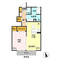 ラ・プランタン　Ｆ 103 ｜ 埼玉県児玉郡美里町大字関8-1（賃貸アパート1LDK・1階・40.03㎡） その2