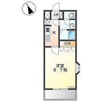 ボナール 201 ｜ 群馬県伊勢崎市韮塚町（賃貸アパート1K・2階・29.75㎡） その2