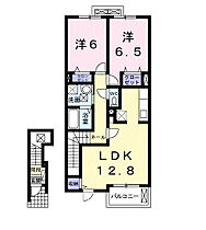 ヴィラ花咲 202 ｜ 埼玉県児玉郡美里町大字小茂田319番地4（賃貸アパート2LDK・2階・62.58㎡） その2