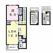 テ・ルサーマＣ 302 ｜ 群馬県伊勢崎市中町737番地1（賃貸アパート1LDK・3階・52.99㎡） その2