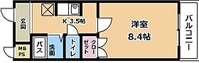 felicia　tombow  ｜ 滋賀県草津市野路東4丁目（賃貸マンション1K・1階・26.70㎡） その2