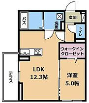 メゾンクレール瀬田北  ｜ 滋賀県大津市大萱（賃貸アパート1LDK・1階・42.79㎡） その2