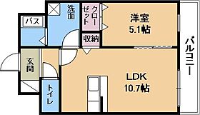 ミモザコート  ｜ 滋賀県大津市大江7丁目（賃貸マンション1LDK・3階・38.23㎡） その2