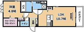 Serious安養寺  ｜ 滋賀県栗東市安養寺6丁目（賃貸アパート1LDK・2階・43.61㎡） その2