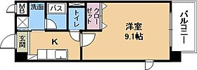 イストアール  ｜ 滋賀県草津市南草津4丁目（賃貸マンション1K・3階・28.34㎡） その2