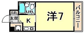 西北チェリーマンション  ｜ 兵庫県西宮市丸橋町（賃貸マンション1K・3階・22.43㎡） その2