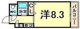 レジェンダリー甲子園  ｜ 兵庫県西宮市上甲子園２丁目（賃貸マンション1K・4階・24.00㎡） その2