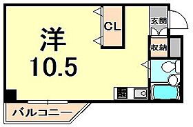 サテライトII  ｜ 兵庫県西宮市松籟荘（賃貸マンション1R・1階・18.94㎡） その2