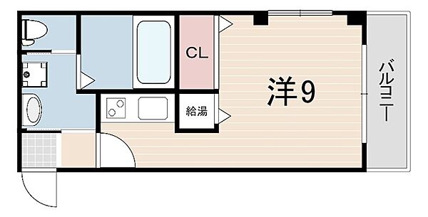 ロイヤル北口マンション ｜兵庫県西宮市深津町(賃貸マンション1K・2階・26.62㎡)の写真 その2