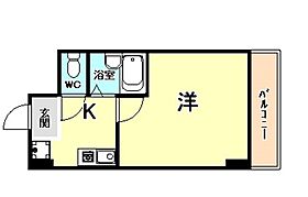 クレセント公光  ｜ 兵庫県芦屋市公光町（賃貸マンション1K・3階・21.00㎡） その2