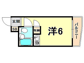 NEOダイキョー夙川  ｜ 兵庫県西宮市末広町（賃貸マンション1R・1階・18.03㎡） その2