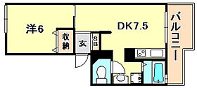 ヴィラ芦屋A棟  ｜ 兵庫県芦屋市東芦屋町（賃貸マンション1DK・1階・37.45㎡） その2