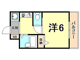 プティソレイユ  ｜ 兵庫県西宮市産所町（賃貸マンション1K・2階・23.00㎡） その2