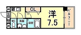 アーバングリーン甲子園  ｜ 兵庫県西宮市甲子園高潮町（賃貸マンション1K・3階・24.65㎡） その2